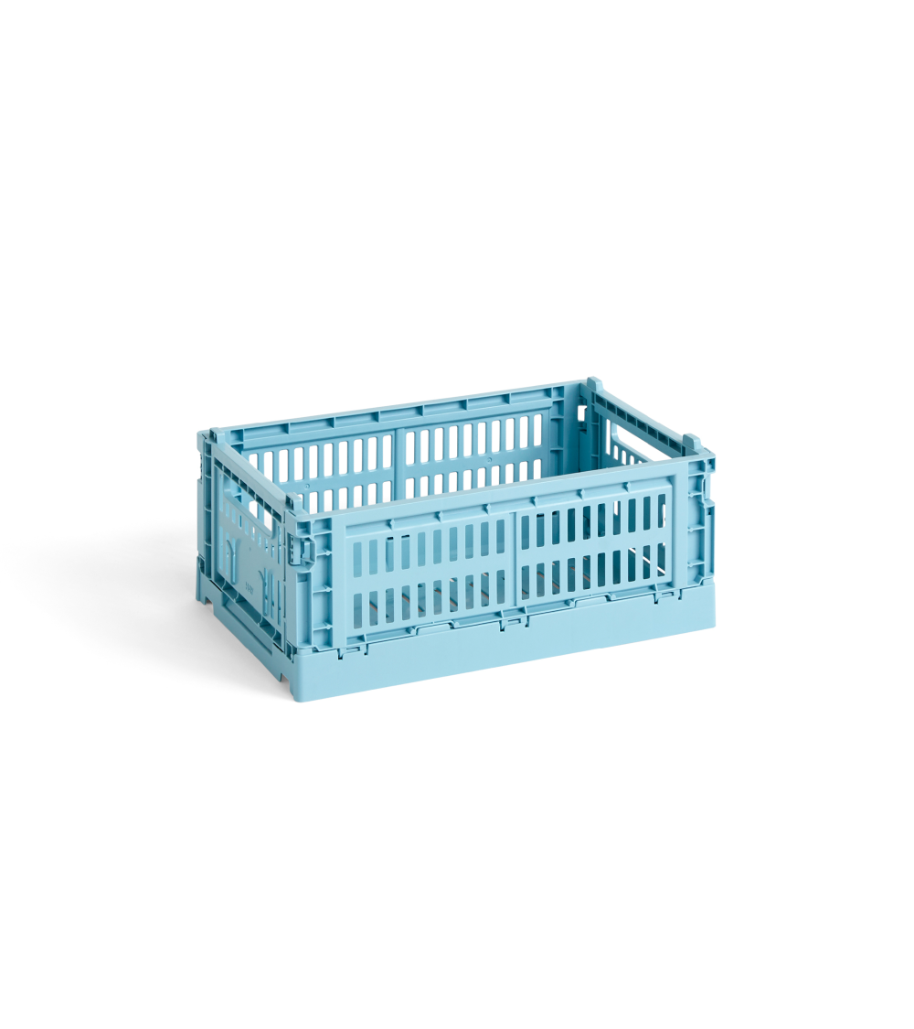 Maniac Officiel : Cagette Cagette Colour Crate S Bleu Clair HAY