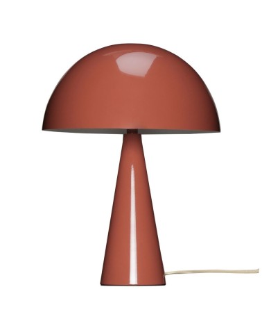 Maniac Officiel : Lampe à poser Lampe Mush Mini Rouge Hübsch