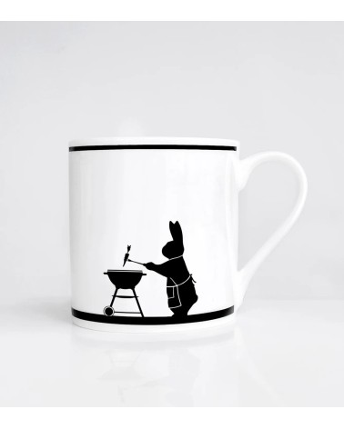 Maniac Officiel : Mug Mug Lapin Lounging / BBQ Ham