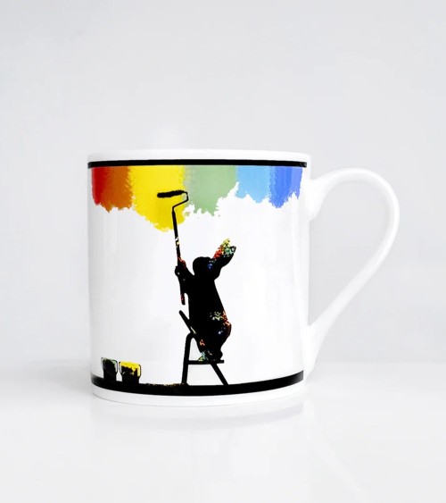 Maniac Officiel : Mug Mug Lapin Rainbow Ham