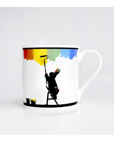 Maniac Officiel : Mug Mug Lapin Rainbow Ham