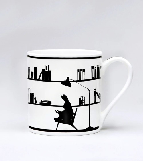 Maniac Officiel : Mug Mug Lapin Reading Ham