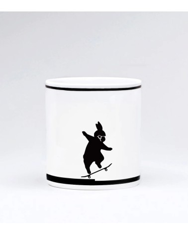 Maniac Officiel : Mug Mug Lapin Skateboarding Ham