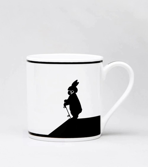 Maniac Officiel : Mug Mug Lapin Skateboarding Ham