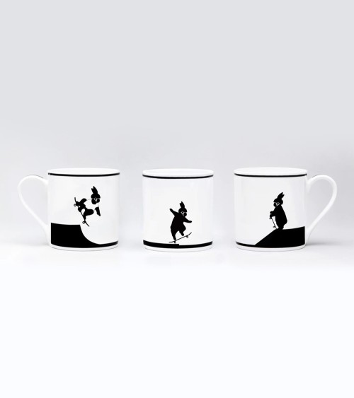 Maniac Officiel : Mug Mug Lapin Skateboarding Ham