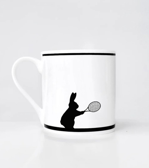 Maniac Officiel : Mug Mug Lapin Tennis Ham