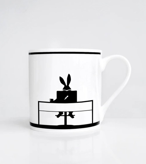 Maniac Officiel : Mug Mug Lapin Working Ham