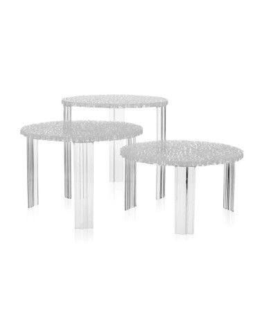 Maniac Officiel : Table Table T-Table Small Cristal Kartell