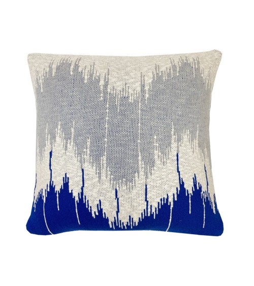 Maniac Officiel : Coussin Coussin Wave Bleu 50x50cm Malagoon