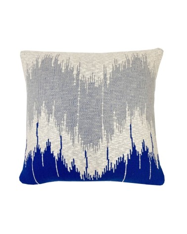 Maniac Officiel : Coussin Coussin Wave Bleu 50x50cm Malagoon