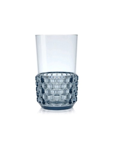 Maniac Officiel : Verre Verre de bar Jellies Family Bleu Ciel (4 verres) Kartell