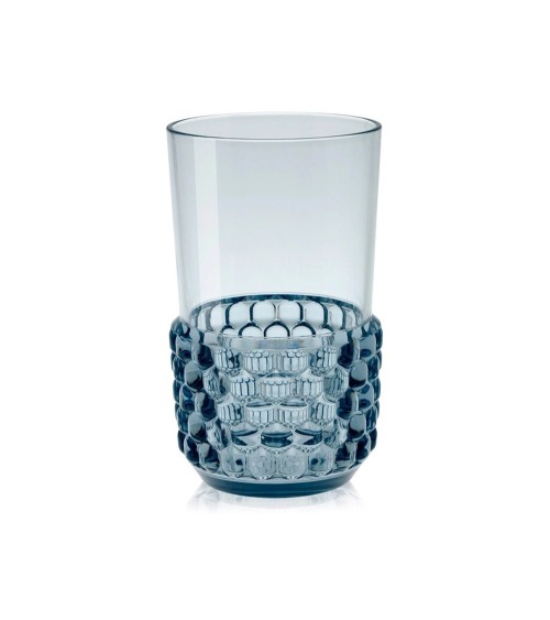 Maniac Officiel : Verre Verre de bar Jellies Family Bleu Ciel (4 verres) Kartell