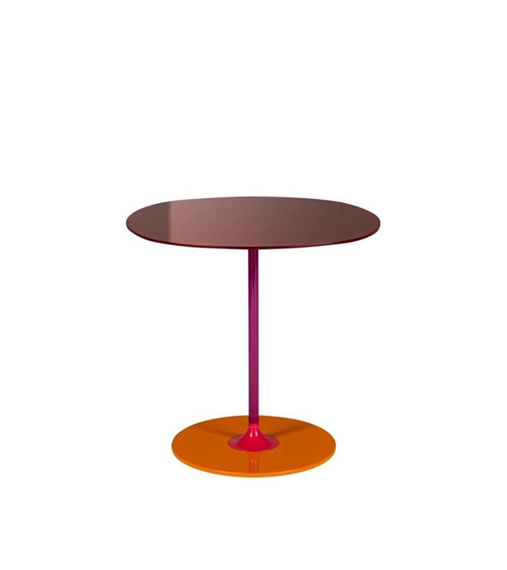 Maniac Officiel : Table Table Thierry Medium Bordeaux Kartell