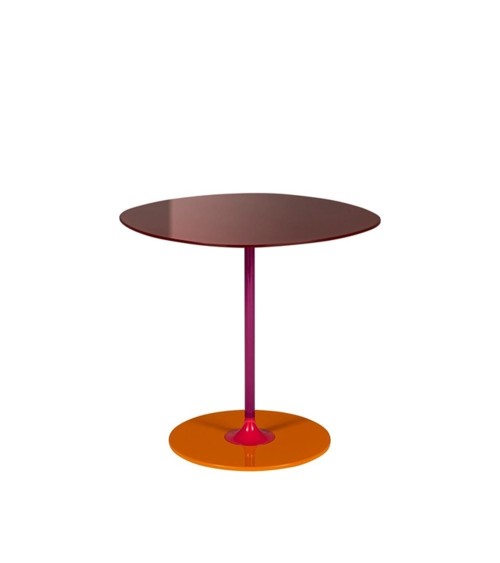 Maniac Officiel : Table Table Thierry Medium Bordeaux Kartell