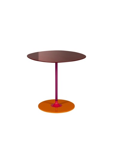 Maniac Officiel : Table Table Thierry Medium Bordeaux Kartell