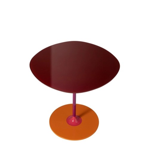 Maniac Officiel : Table Table Thierry Medium Bordeaux Kartell