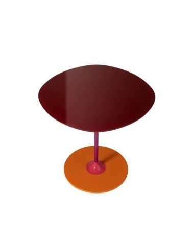 Maniac Officiel : Table Table Thierry Medium Bordeaux Kartell