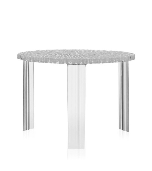 Maniac Officiel : Table Table T-Table Medium Cristal Kartell